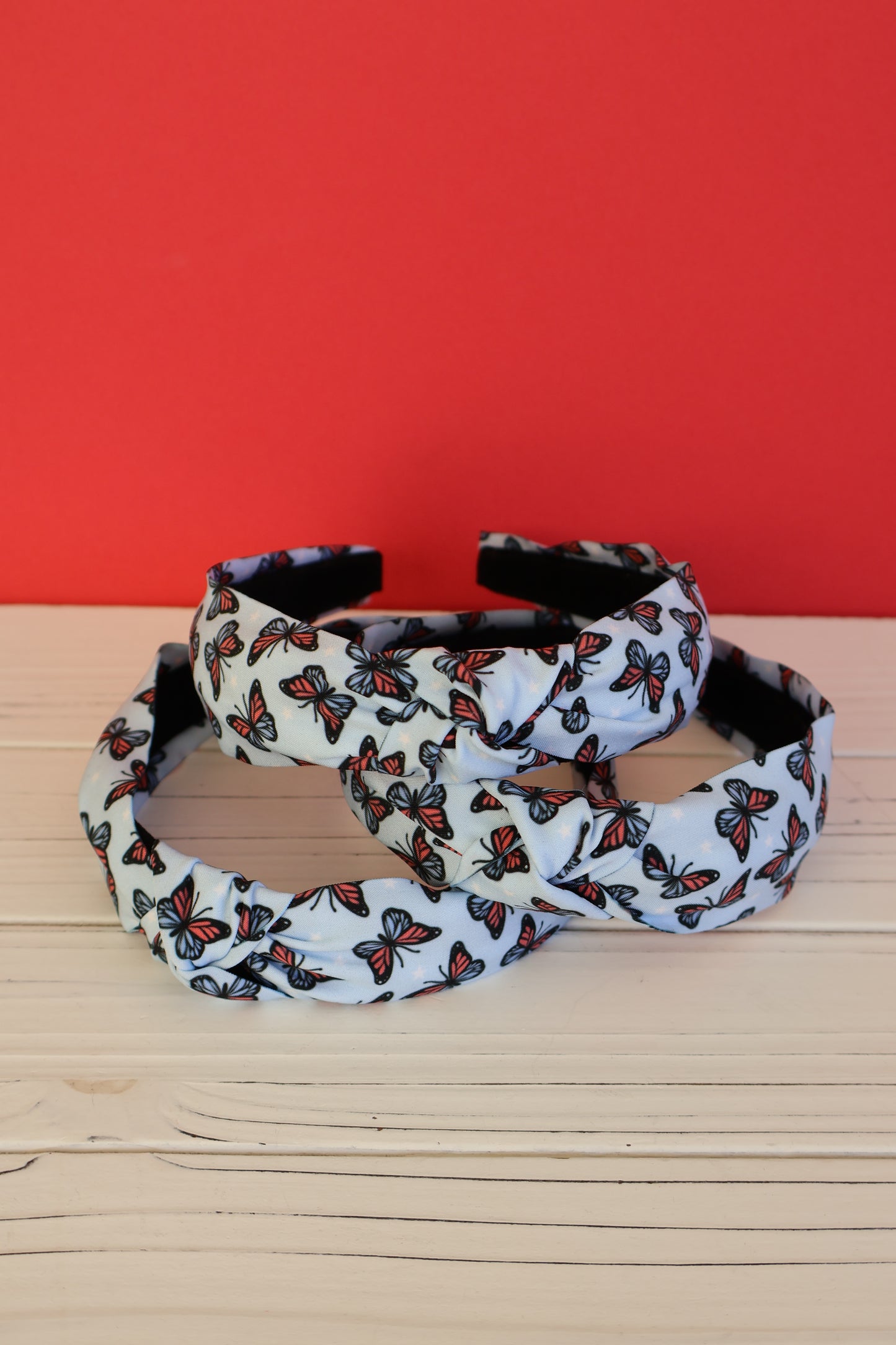 Americana Monarchs Top Knot Headband