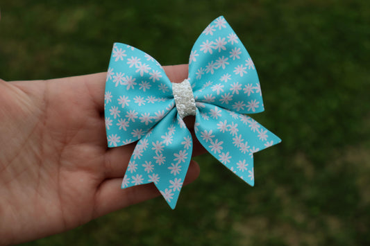 Ditzy Daisy Floral Maizie Bow