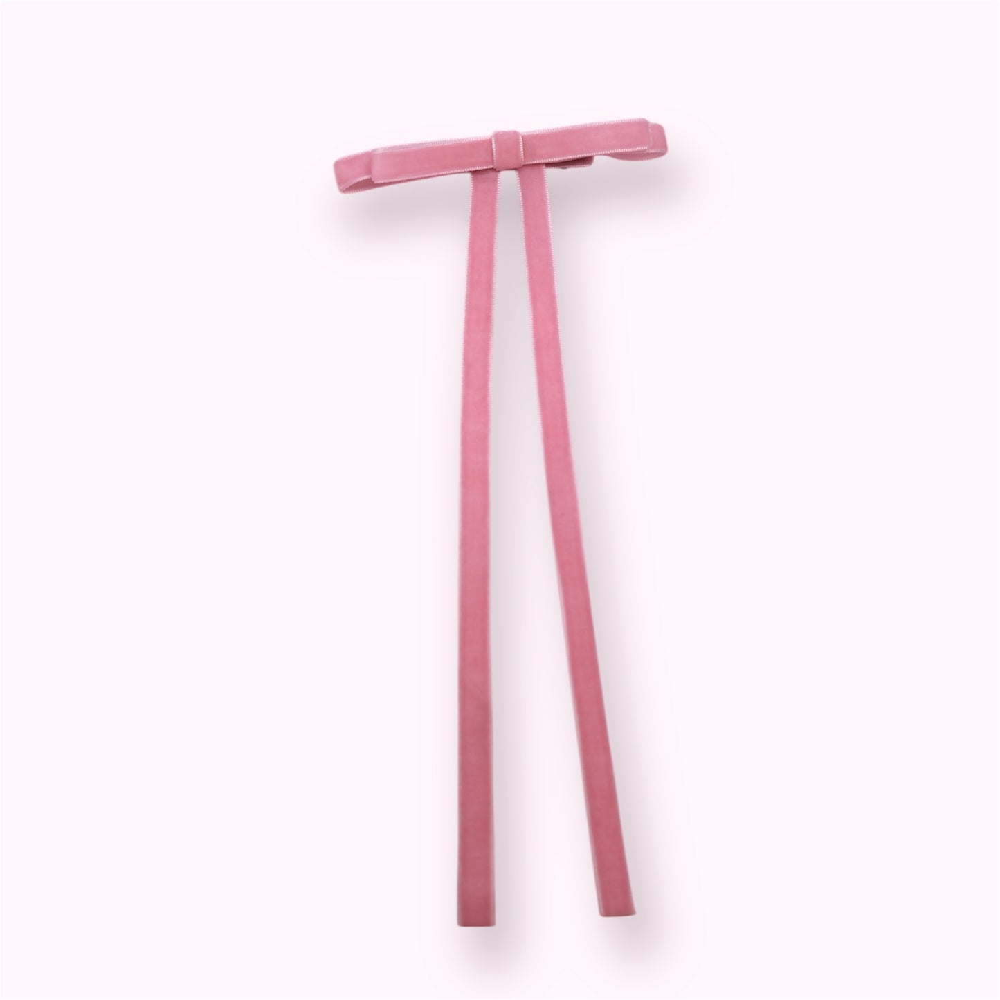 Pastel Velvet Double Layer Annie Bow (Alligator Clip Only)