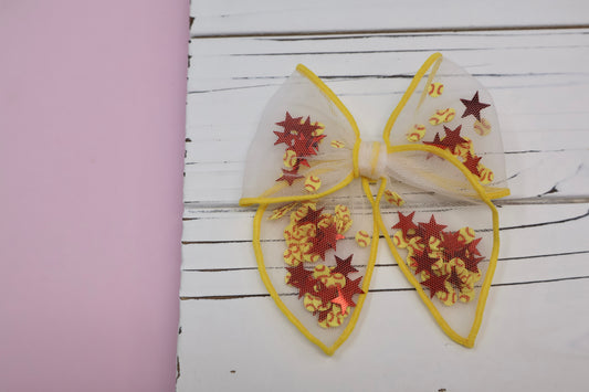 Softball Small Remi Shaker Bow (ALLIGATOR CLIP ONLY)