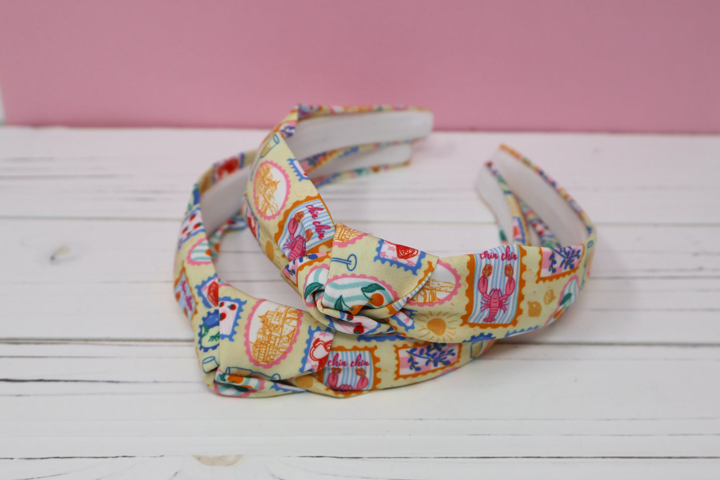Italian Summer Top Knot Headband