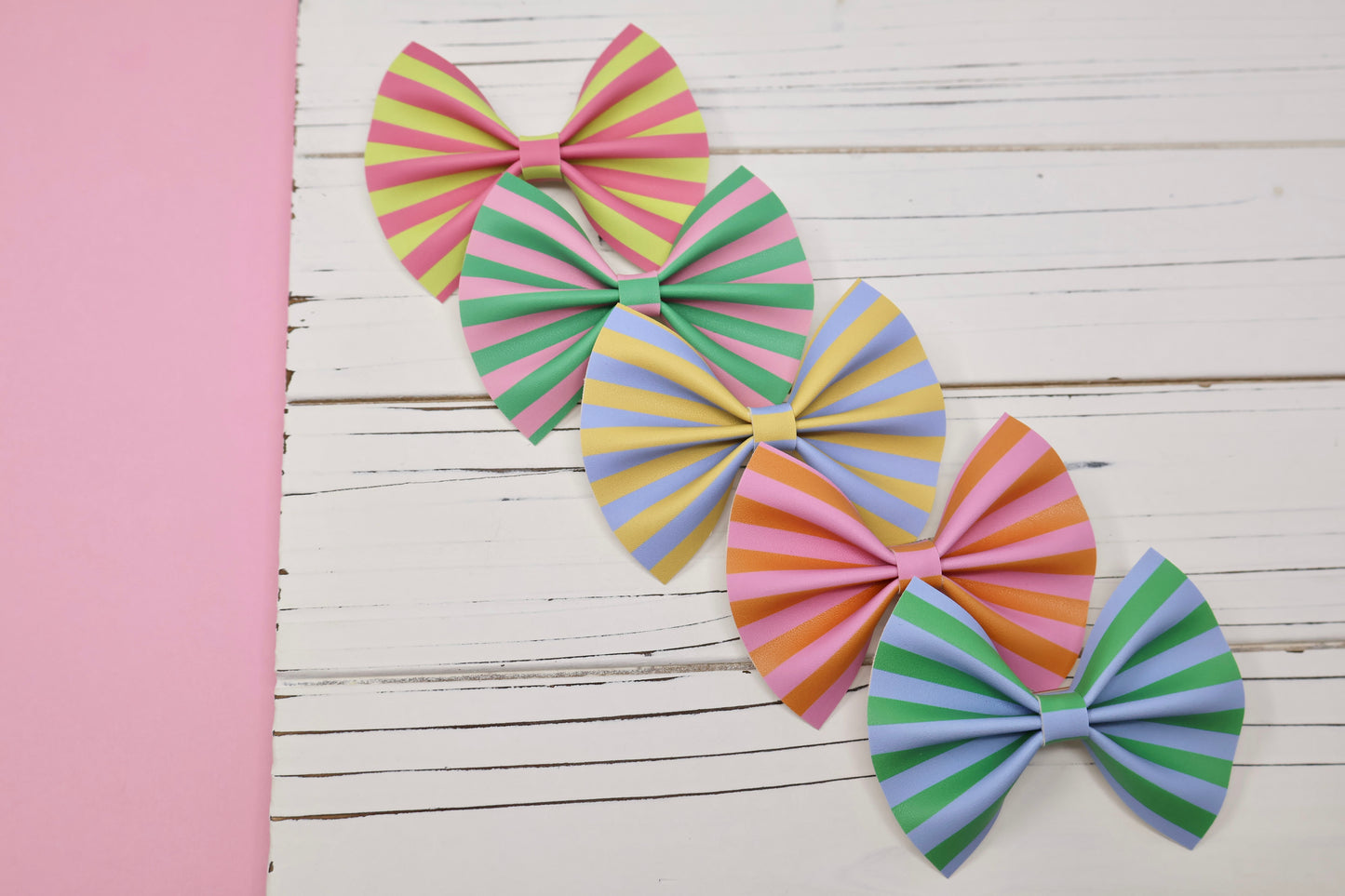 La Dolce Vita Stripes Baby Kate Bow