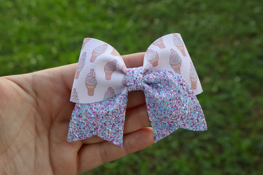 Pastel Soft Serve Callie Bow