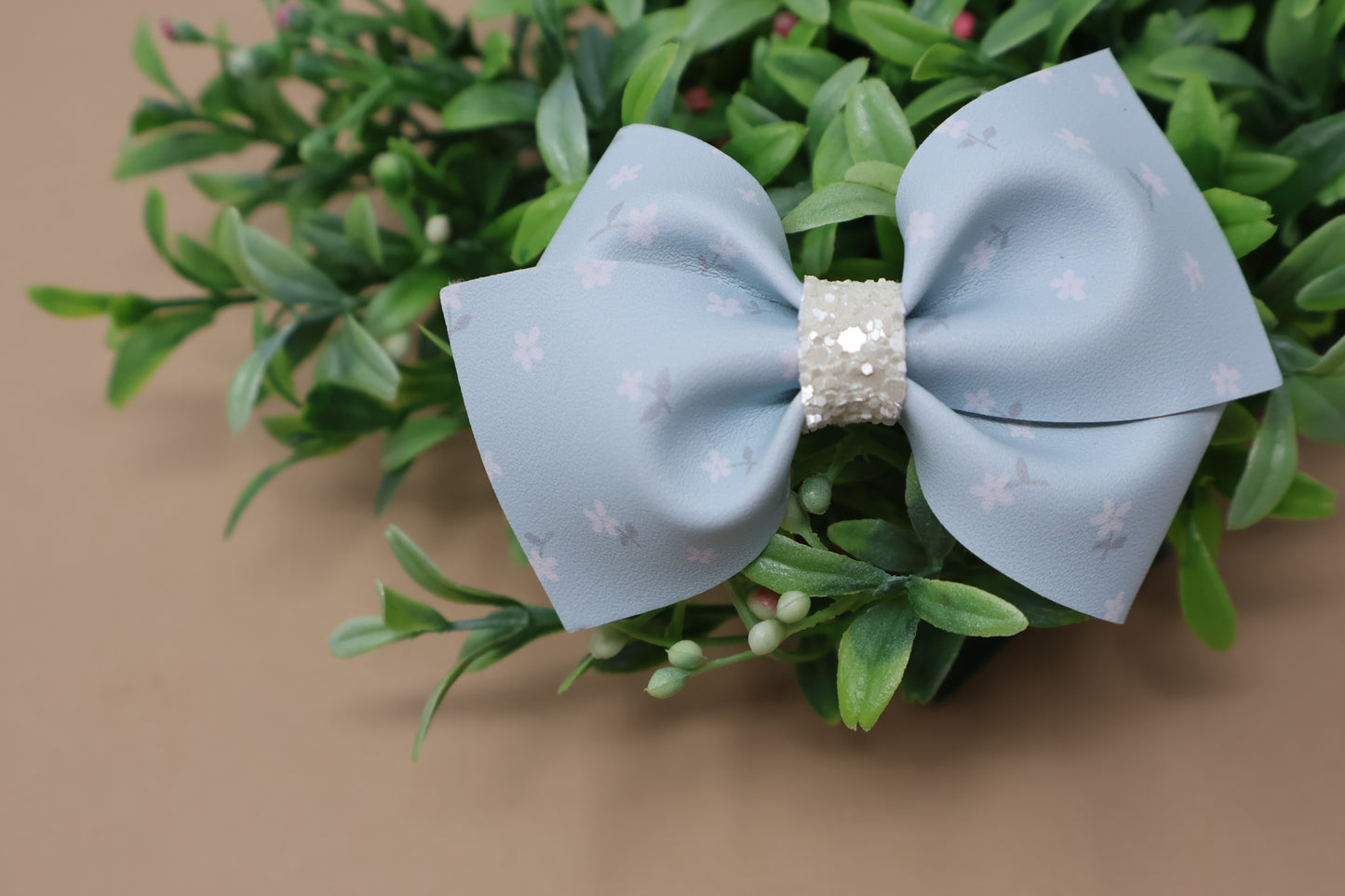 Serenity Spring Floral Jayme Bow