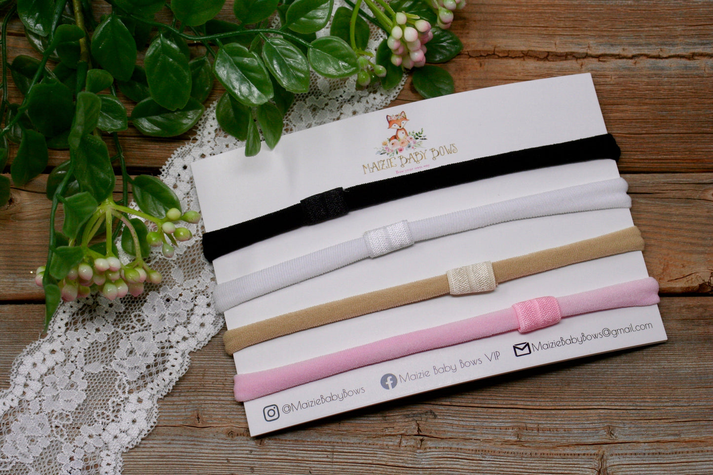 *SLIGHTLY FLAWED* Neutral Interchangeable Headbands