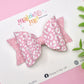 Pastel Leopard Medium Ellie Bow