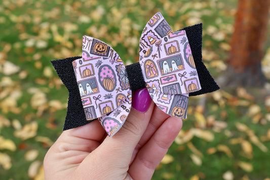 Frights in Frames Large Blair Bow
