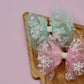 Snowflake Tulle Puff Bows