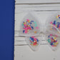 Beach Party Small Remi Shaker Bow (ALLIGATOR CLIP ONLY)