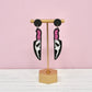You Hang Up Knife Drop Earrings