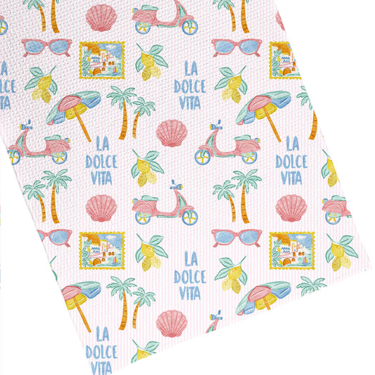 La Dolce Vita Waffle Weave Hand Towel