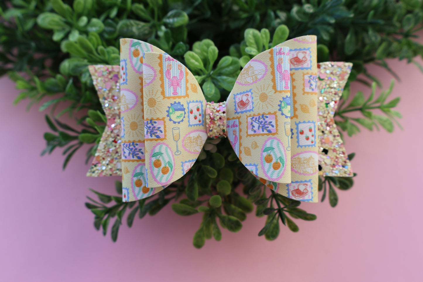 Italian Summer Large Ellie Bow