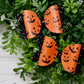 Jack O’Lantern Emmy Piggy Set (Alligator Clips Only) (Glow in the Dark)