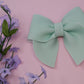 Pastel Solid Gracie Bow (Alligator Clip Only)