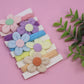 Pastel Flower Nylon Hair Band Pack