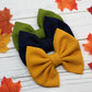 Harvest Solids Capri Bow