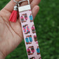 Neon Cowgirl Boots Wristlet