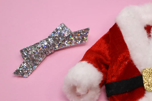 Celebration Silver Skinny Bow