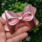 Metallic Pink Bailey Bows