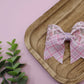 Western Pastel Plaid Callie Bow