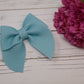 Pastel Solid Gracie Bow (Alligator Clip Only)