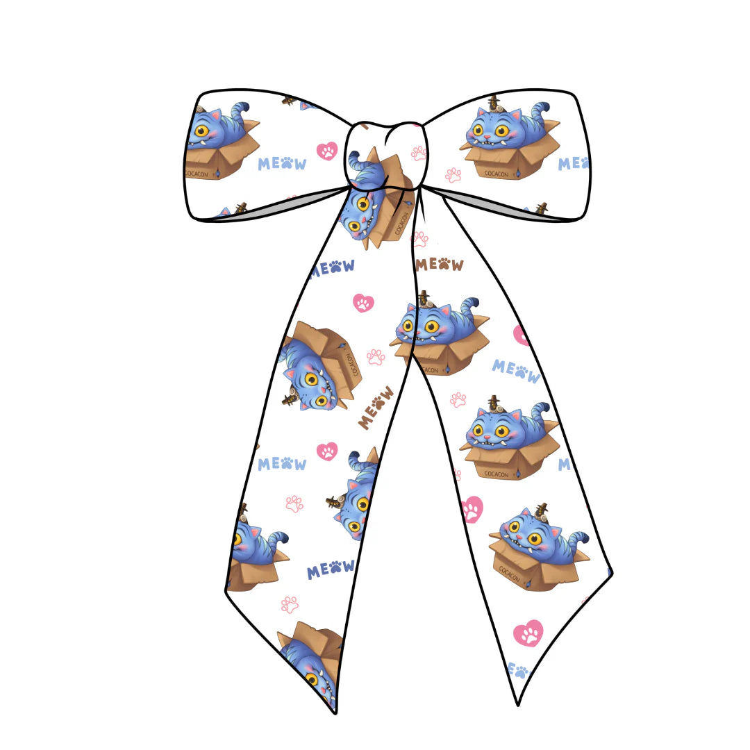 PREORDER Kpop Friends Medium Coquette Bow (Alligator Clip Only)