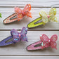 Summer Butterflies Luxe Clip