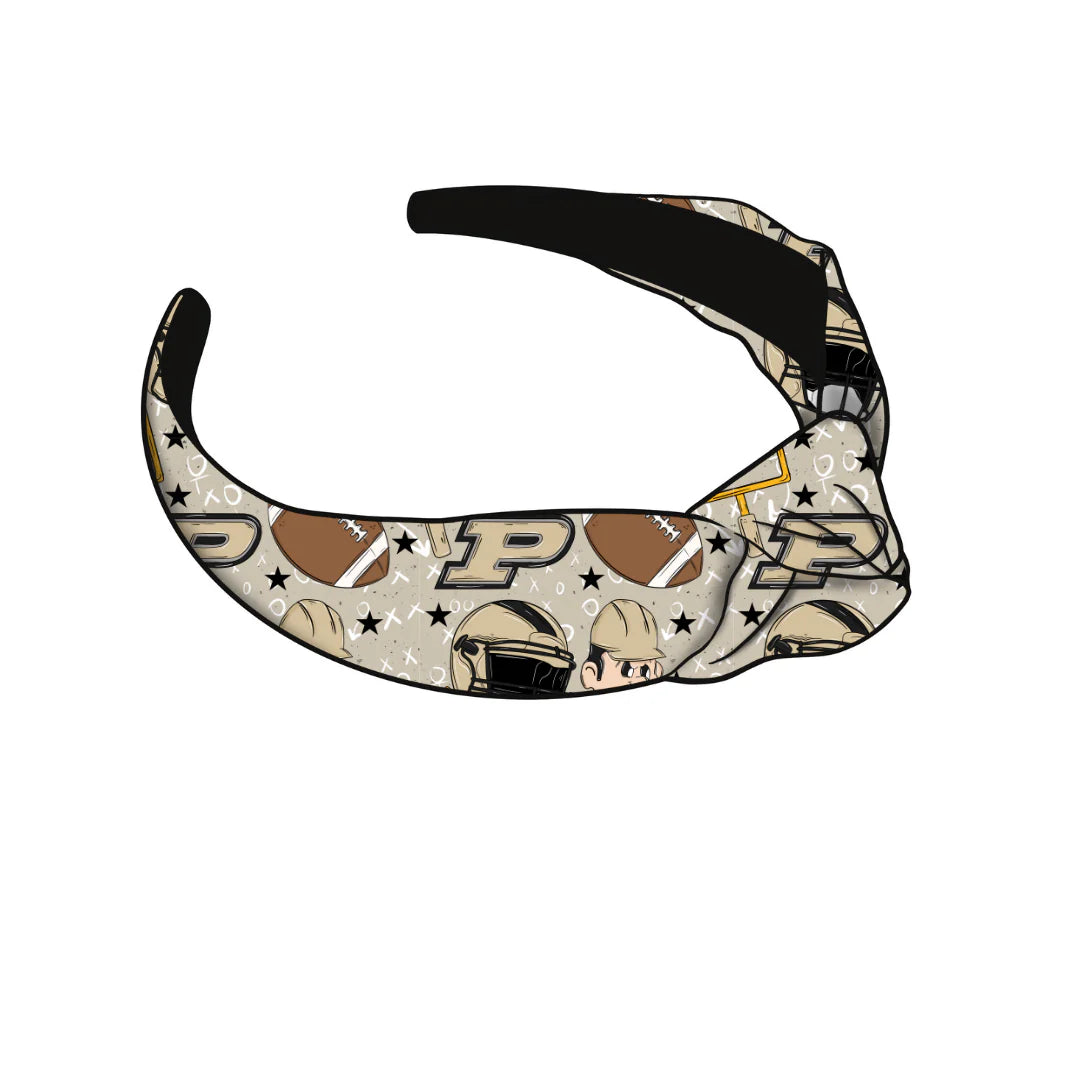 PREORDER Boiler Up Top Knot Headband