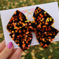All Hallows Eve Sequin Avery Bow (Alligator Clip Only)