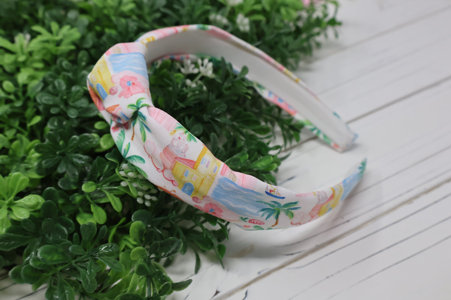 Coastal Vacay Top Knot Headband