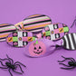 Halloween Knotted Bow Nylon Hair Band Trio