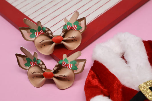 Reindeer Faces Piggy Set