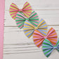 La Dolce Vita Stripes Baby Kate Bow