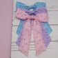Pastel Pearled Coquette Bow (Alligator Clip Only)
