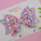 Icky Sticky Bubblegum Large Ellie Bow