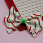 Christmas Tree Cakes Shape Bow