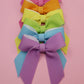 Rainbow Brights Caroline Bow (Alligator Clip Only)