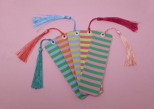 La Dolce Vita Stripes Bookmark