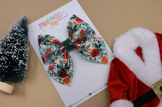 Dear Noel Floral Large Giana Bow