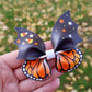 Candy Corn Monarch Batty Rylee Bow