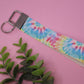 Bright Tie Dye Wristlet