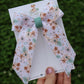 Boho Sage & Copper Floral Caroline Bow (Alligator Clip Only)