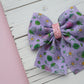 Strawberries & Daisies Lily Bow