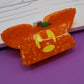 Pumpkin Head Claw Clip
