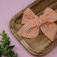 Seersucker Stripes XL Everly Bow