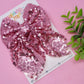 Pink Sequin Sailor Bow