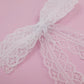 Lace Skinny Coquette Bow (Alligator Clip Only)