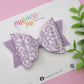 Pastel Leopard Medium Ellie Bow