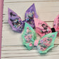 Pastel Bats Shaker Bow