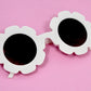 Kids White Flower Sunnies